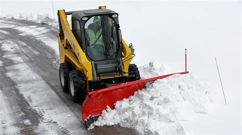 western skid steer plows